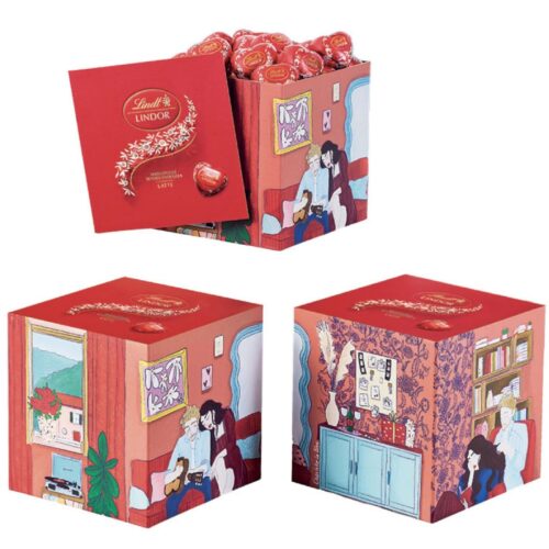 LATTA CUORI LINDOR 300G