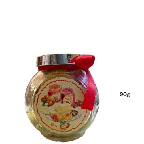BARATTOLO IN VETRO CON 90G DI PASTICCERI
