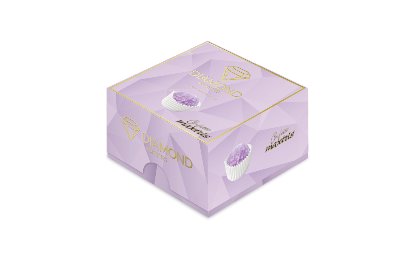 Les Noisettes Diamond Lilla Maxtris