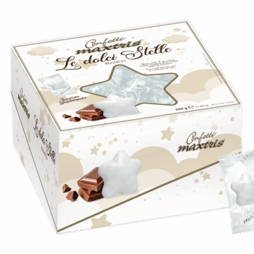 CONFETTI MAXTRIS DOLCI STELLE INC BIANCH