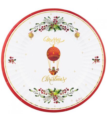 MAXI PIATTO CM 33 CHRISTMAS IN THE AIR