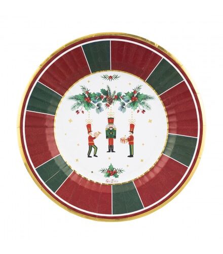 PIATTI FAVOLA DI NATALE CM27 8PZ