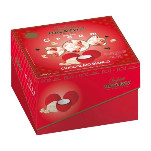 CONFETTI TWIST BON CREAM ROSSI 500GR