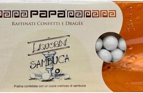 CONFETTI PAPA BON BON SAMBUCA  FONDENTE