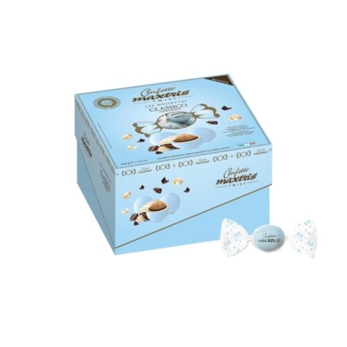 CONFETTI TWIST NOISETTES CELESTE MAXTRIS