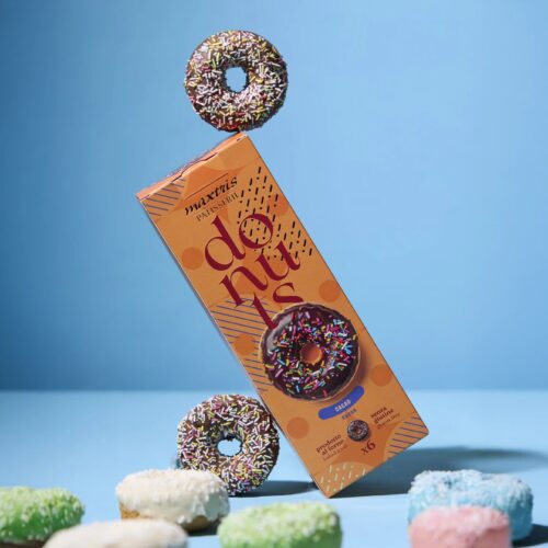 DONUT CACAO PZ 6 MAXTRIS
