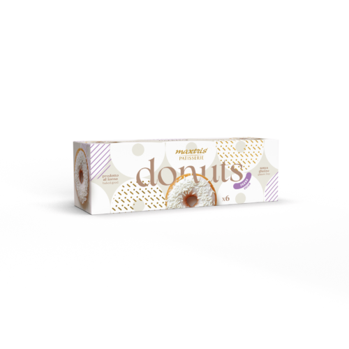 DONUT BIANCO PANNA PZ 6 MAXTRIS