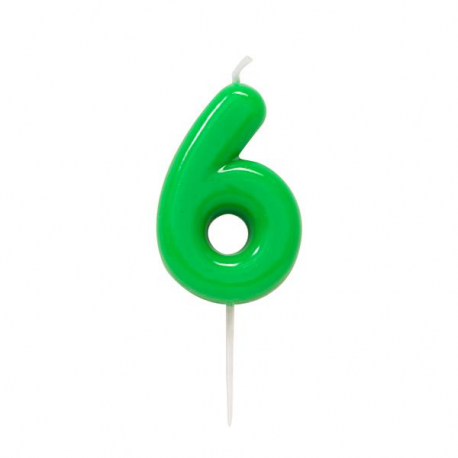 CANDELA GLOSSY VERDE PICK N.6