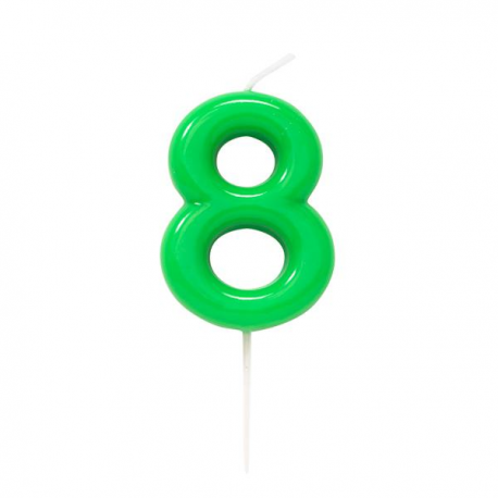CANDELA GLOSSY VERDE PICK N.8