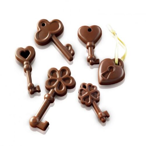 STAMPO SILICONE CHOCO KEYS 34X84H14MM
