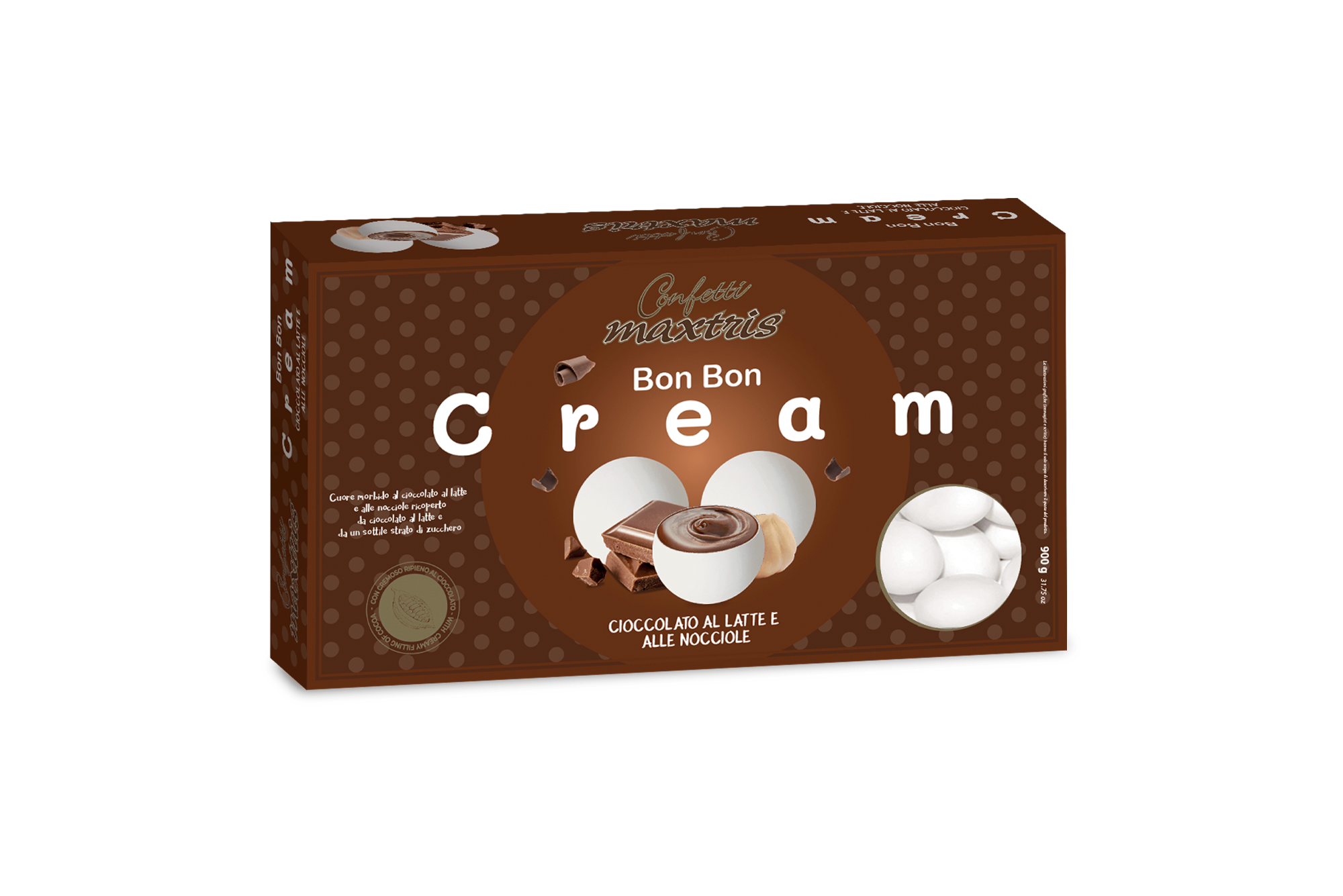 Confetti Maxtris Bon Bon Cream Ciocc Bia